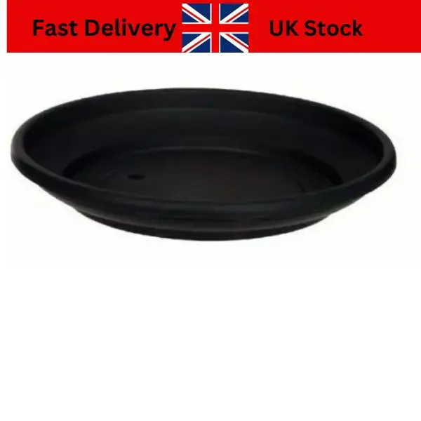 Plastic Saucer Base Round Plant Flower Pot Plate Water Drip Tray Planter Garden - Home Organizer 4