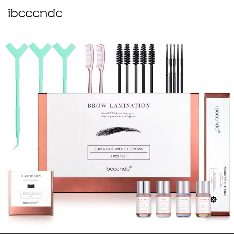 Pro Brow Lamination Kit – At-Home Lift & Set with Keratin & Cling Film 5