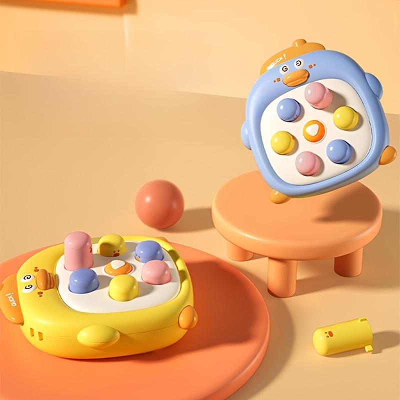 [Colorful Duck Fidget Toy] Colorful Duck Fidget Toys | Novelty Push Bubble Toys with Vibrant Buttons | Ideal for Kids' Sensory Play & Relaxation, Fidget Toy|Playful Design|Plastic Construction 5