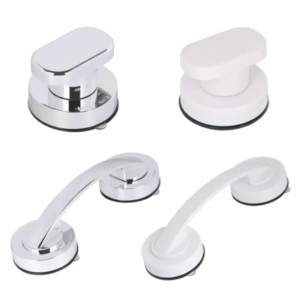 Suction Cup Grab Bar - Secure Grip for Bathroom & Kitchen Safety Accessory 1