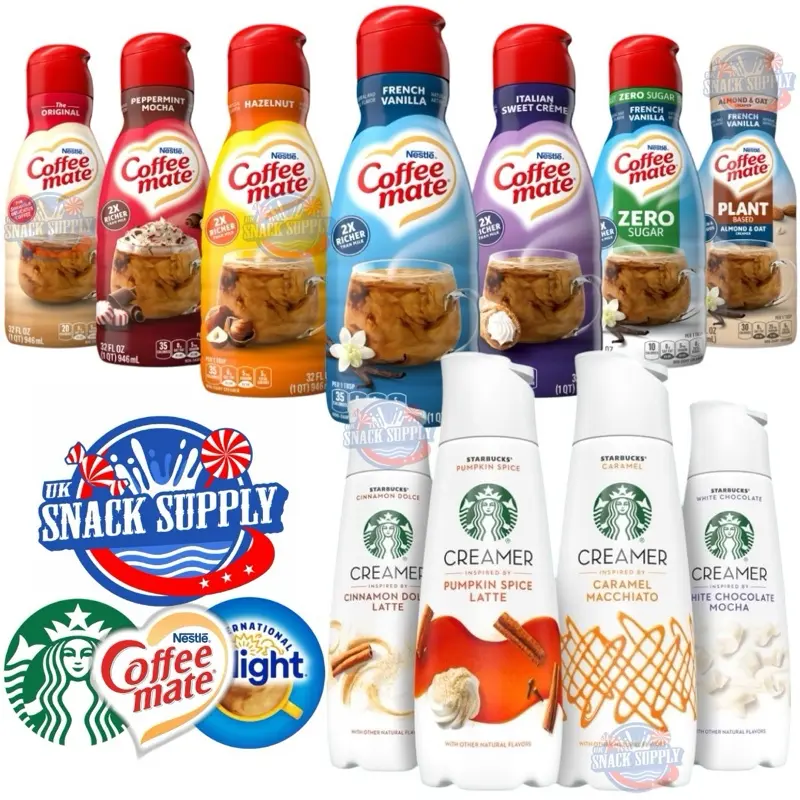 Nestle Coffee Mate/International Delight/Starbucks Creamers Options America/Canada | Select Your Flavour | CHEAPEST ON TIKTOK