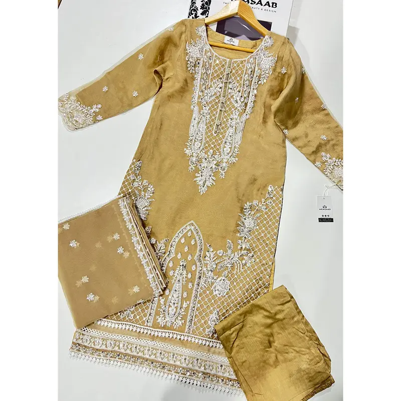 KLD1016 Aera - Readymade Organza Suit 7