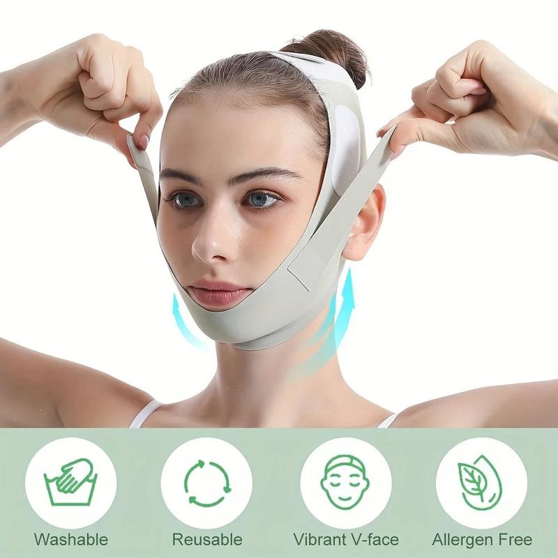 Product Introduction of Reusable Face Slimming Bandage V Line Face Shaper Women Chin Cheek Lift Up Belt Facial Massage Strap Face Skin Care Beauty Tools 9