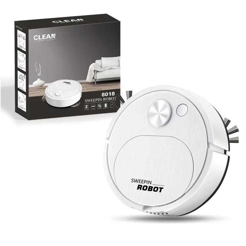Robot Vacuum Cleaner Rechargeable Smart Sweeping Automatic Floor Mop Sweeper UK 1