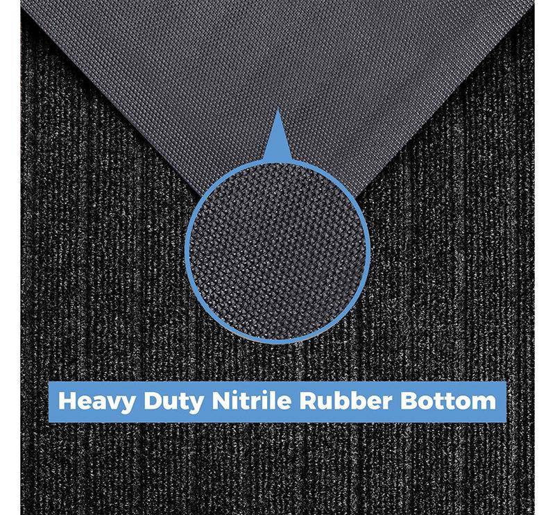 Heavy Duty Rubber Barrier Mat Small Large Door Mat Hallway Runner Kitchen Rugs 4