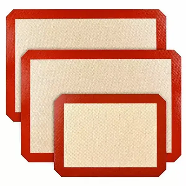 Silicone Baking Mat Fibreglass Non-Stick Reusable Oven Sheet Liner for Baking