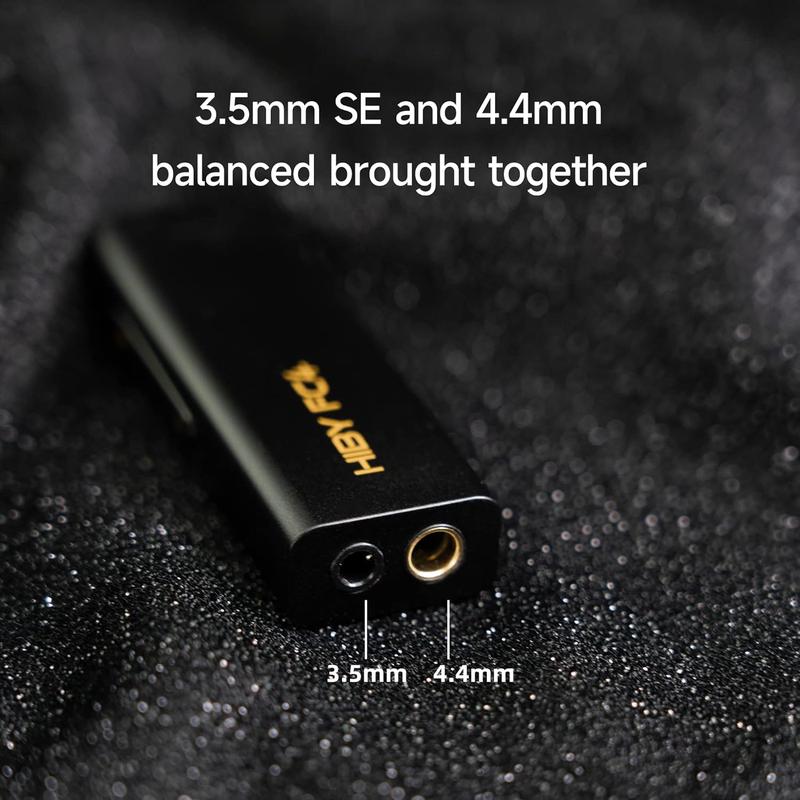 HiBy FC4 portable headphone amp dac mqa dongle USB dac high driving power MQA 16X PCM 768kHz DSD 256 native for Android/iOS/Mac/Windows 4