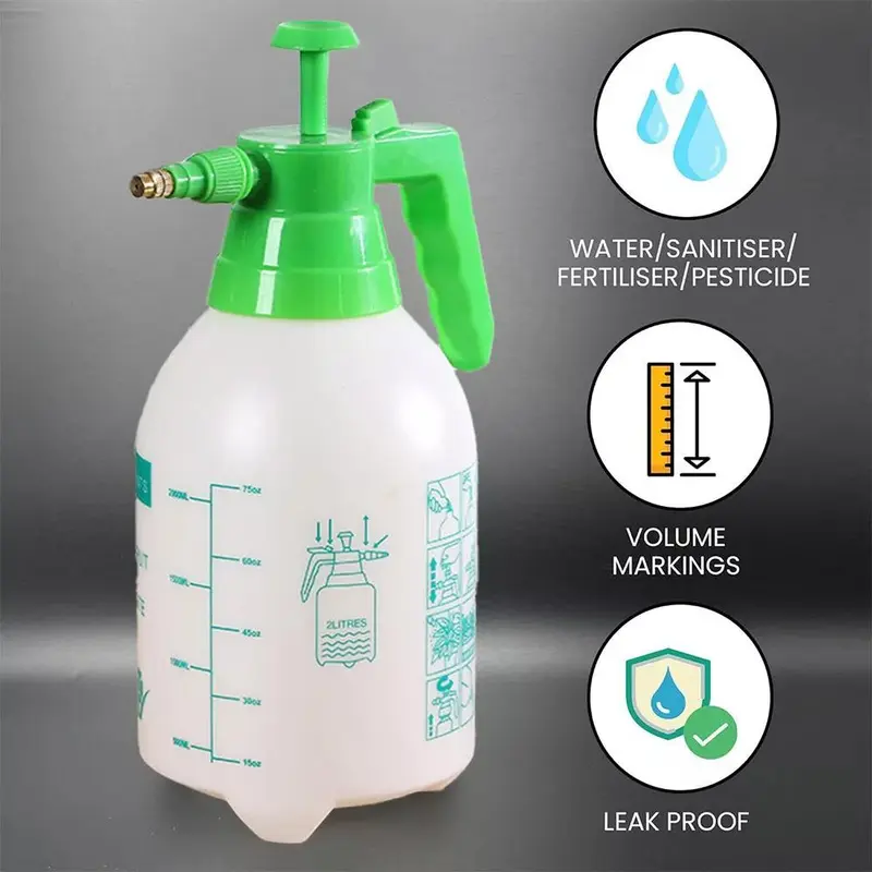 5 Litre Pressure Weed Killer Sprayer Garden Spray Bottle Chemical Water New 3