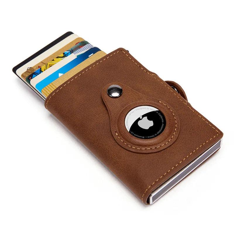 Anti-Theft AirTag Wallet – RFID Safe & Trackable for Men 4