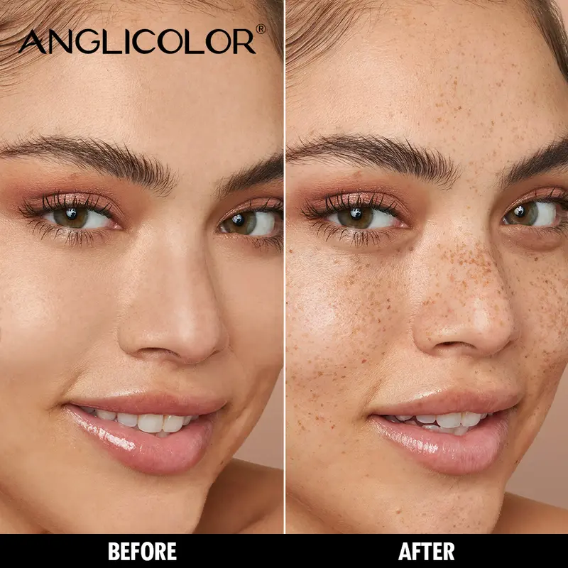 【50% off】ANGLICOLOR Faux Freckle Stamp – 5-Prong Pen for a Naturally Radiant Freckle Effect Concealer Makeup 3