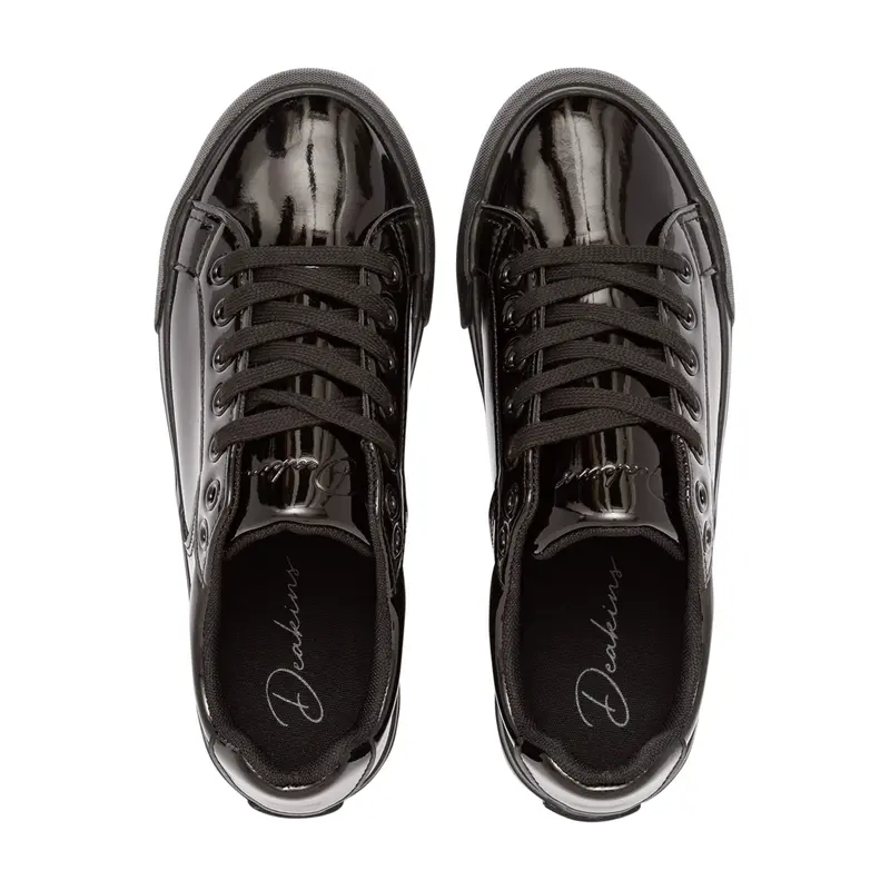 Nicholas Deakins Kids Toledo Shoes Juniors Moc Toe Lace Up Casual 6