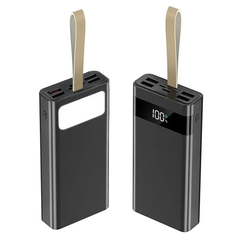 20000mAh Power Bank Portable Fast Charger 4 USB High Volume LED Battery Pack battery  power  bank wireless  magnetic  power  bank 3
