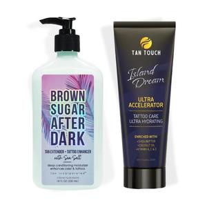 Island Dream Moisturising Bundle - Island Dream Ultra Accelerator & Brown Sugar After Dark Tan Extender