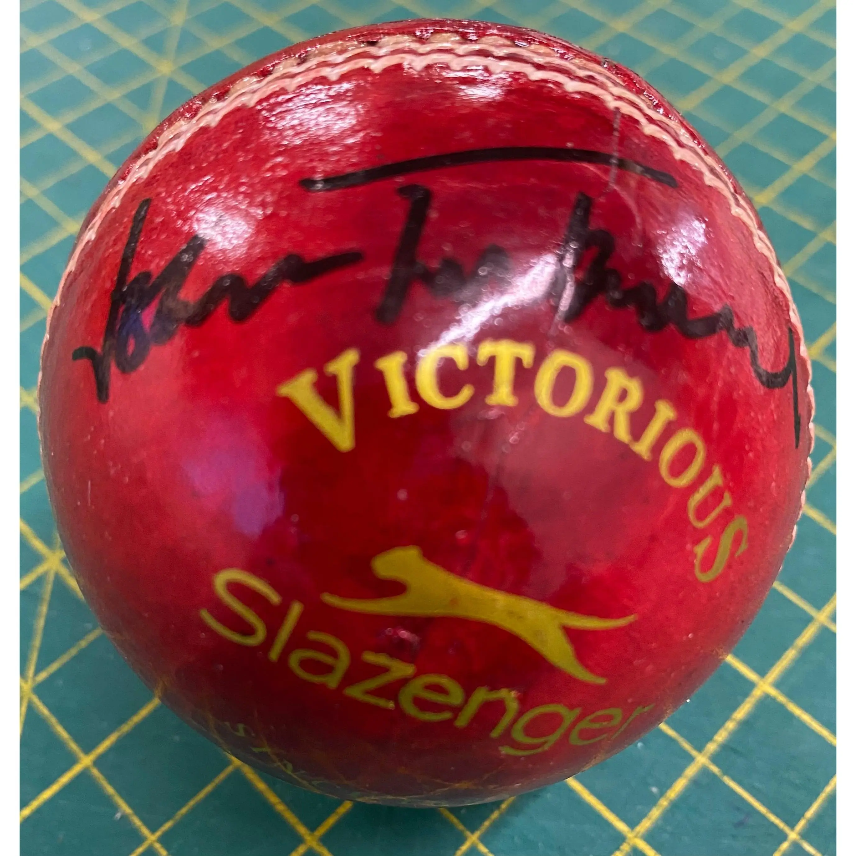 Cricket England Middlesex John Emburey personally signed ball