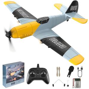 Durable Remote Control Airplane Toy, 1 Box 3-channel Fixed Wing Aircraft Toy, Outdoor Toy for Adults & Teens, Perfect Birthday & Festival Gift