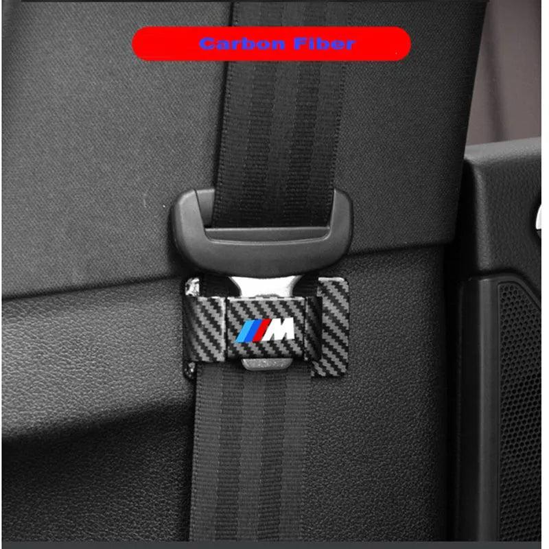 Car Seat Belt Fixed Sticker For BMW E30 E34 E36 E39 E46 E53 E60 E90 E83 F10 F20 F21 F30 F35 M3 M5 X1 X3 X4 X5 X6 X7 5