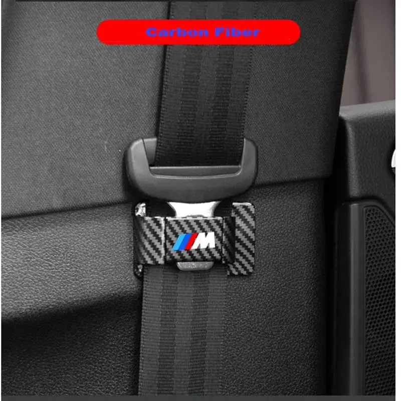 Car Seat Belt Fixed Sticker For BMW E30 E34 E36 E39 E46 E53 E60 E90 E83 F10 F20 F21 F30 F35 M3 M5 X1 X3 X4 X5 X6 X7 5