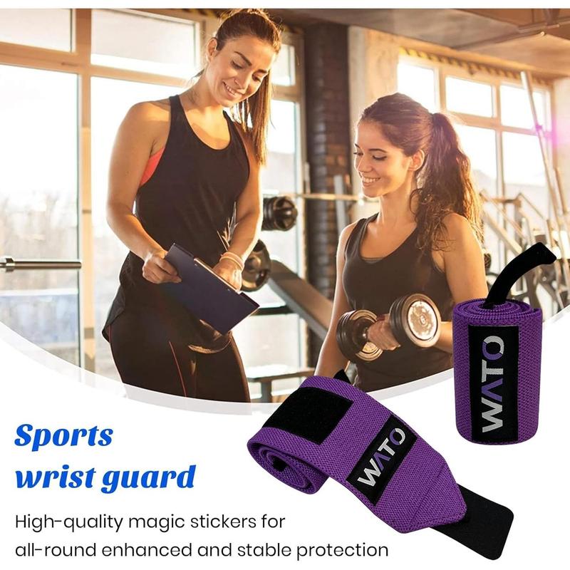 Lifting Wrist Strap Sports Wristband with Adjustable Fastener Tape Thumb Loop Design Compression Guard for Weightlifting Gym Fitness Elastic Pressure 6