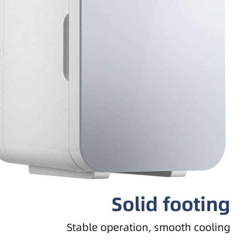 8L Portable Mini Fridge Table Top Electric Small Cooler White Ice Box Bedroom fridge minifridges 1