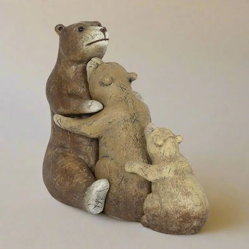 The Three Bears Family | Bear Ornament Decor Father 2