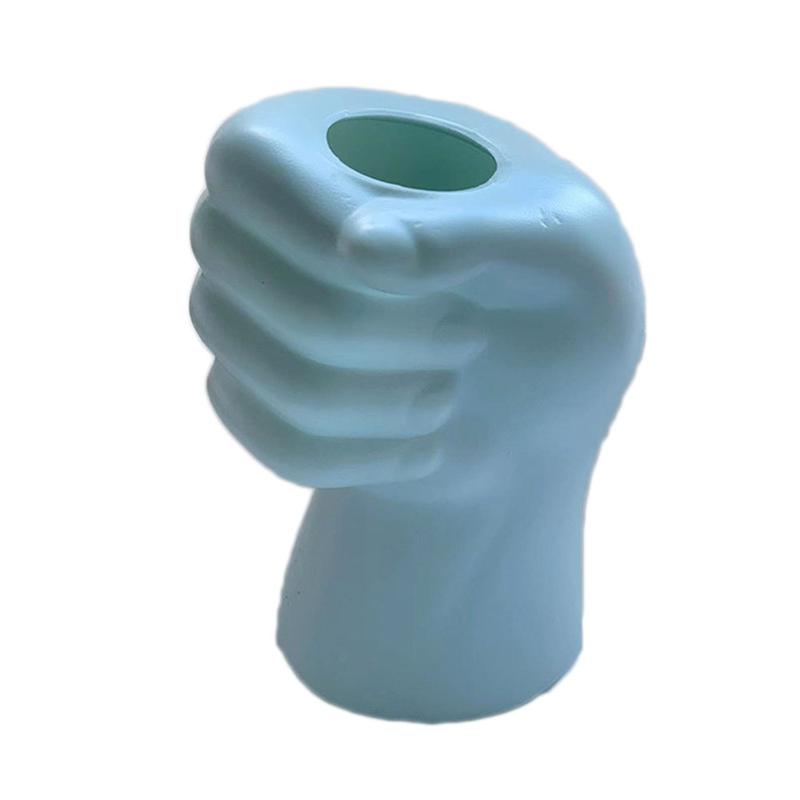 Product Introduction of Creative Modern Simple Hand Shape Flower Vase Decoration Home Plastic Vase White Imitation Ceramic Flower Pot Flower Arrangement 21