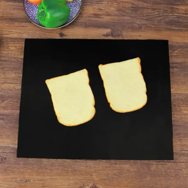 VKTECH Non-Stick Barbecue Grill Mat - Heat Resistant & Reusable Cooking Tool 2