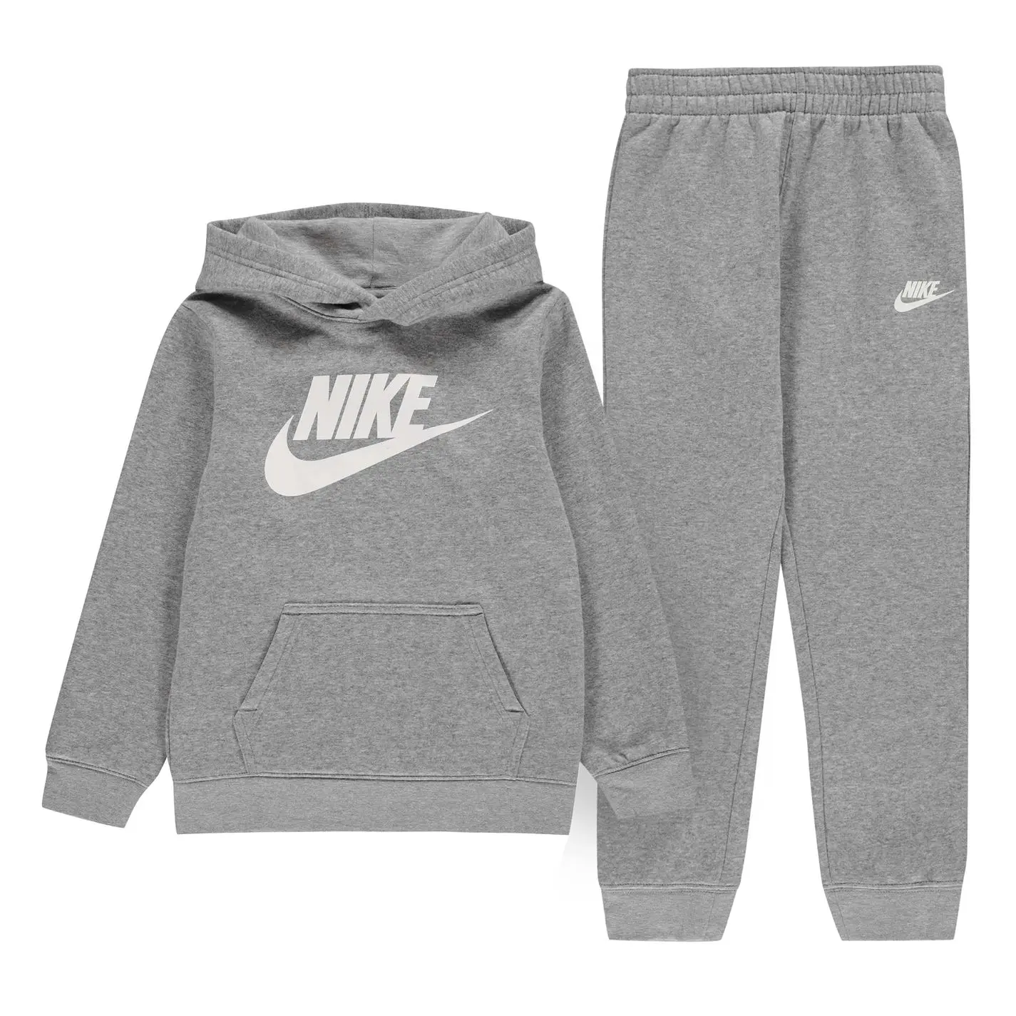 Nike Boys Fleece Tracksuit Sports Casual Infants Hoodie and Sweatpants