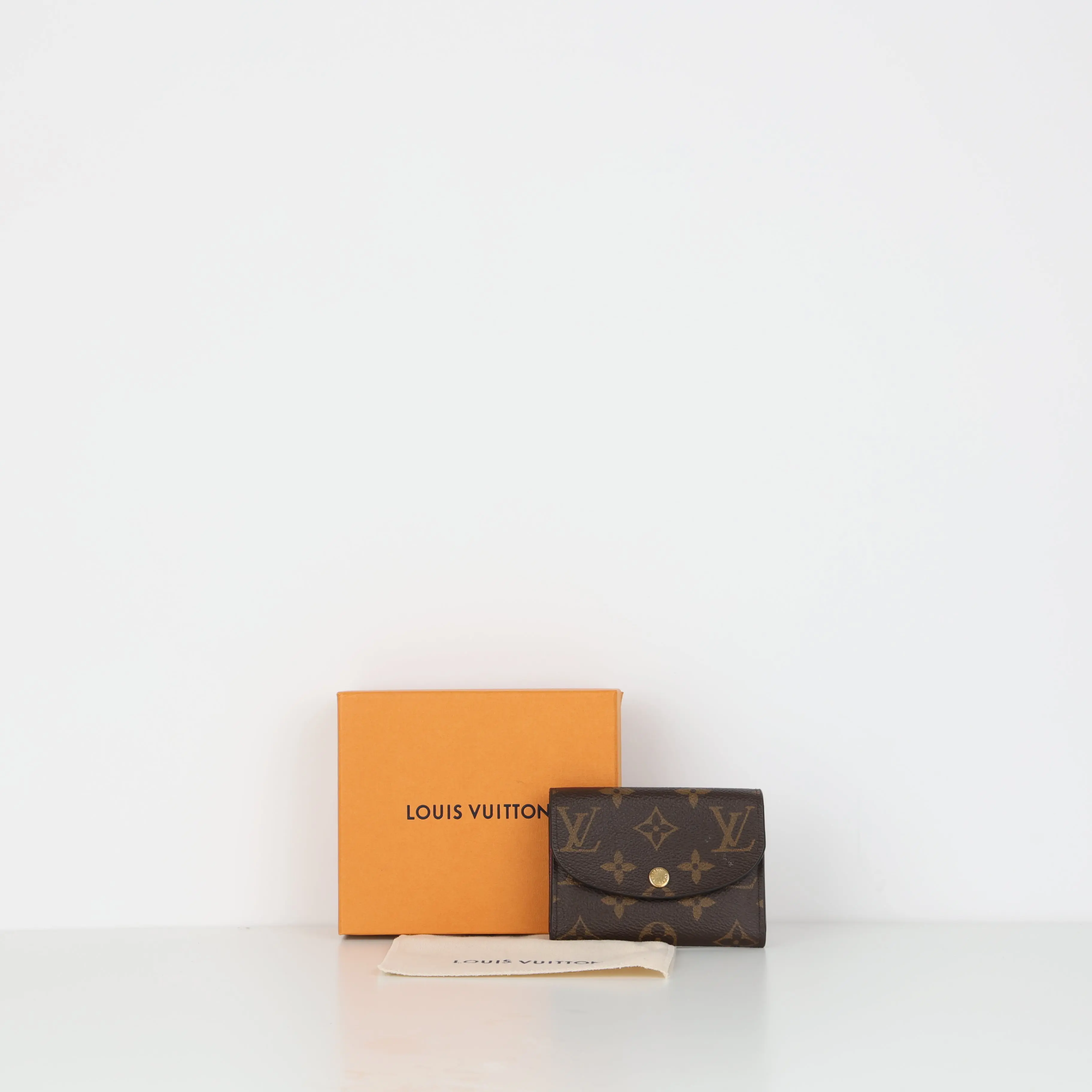 Preowned Louis Vuitton Monogram Canvas Rosalie Wallet