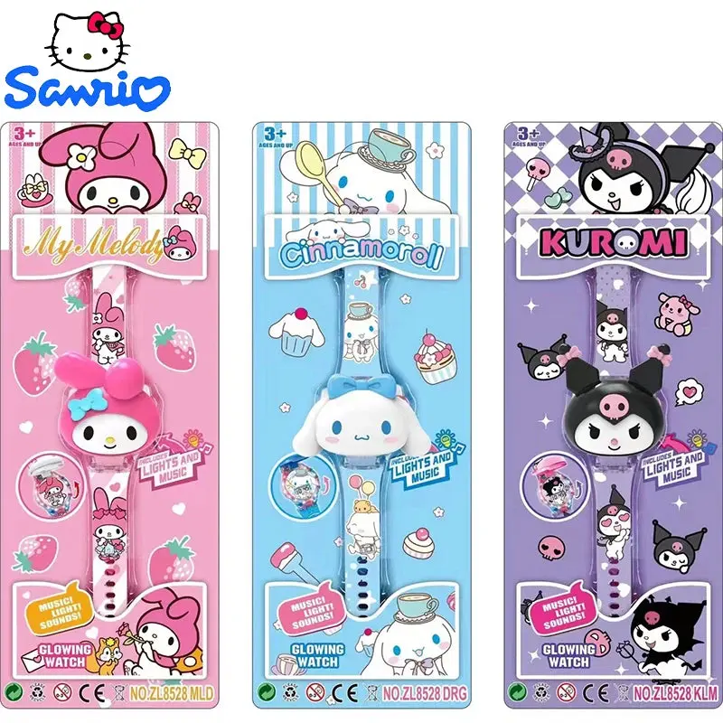 Kawaii Sanrio Kuromi Watch – Cute Cinnamoroll & Hello Kitty Music Silicone Strap Wrist Watch for Kids, Perfect Birthday Gift 6
