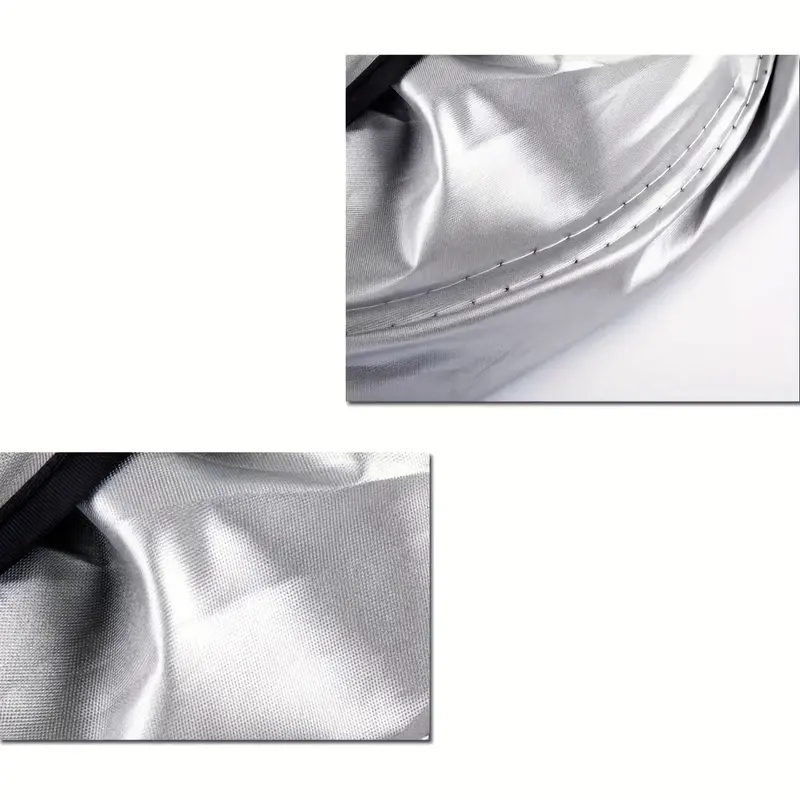 Car Sunshade - Front Windshield UV & Heat Blocker, Fits Sedans, SUVs, Trucks, Off-Road Vehicles - Silvery Coated for Interior Protection 5