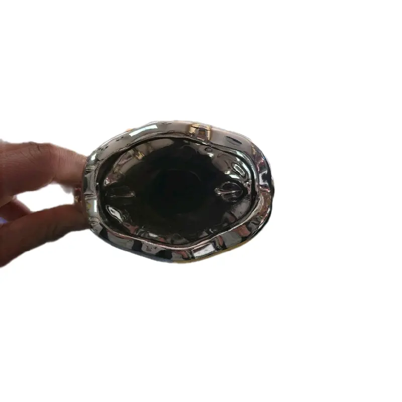 Diamond Crush Crystal Sparkle Silver Decorative Flask Design Jug Vase Ornaments Centerpiece 4