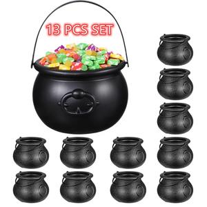 Stunning Halloween Candy Bucket - Perfect for Parties & Decorations Gift Plastic