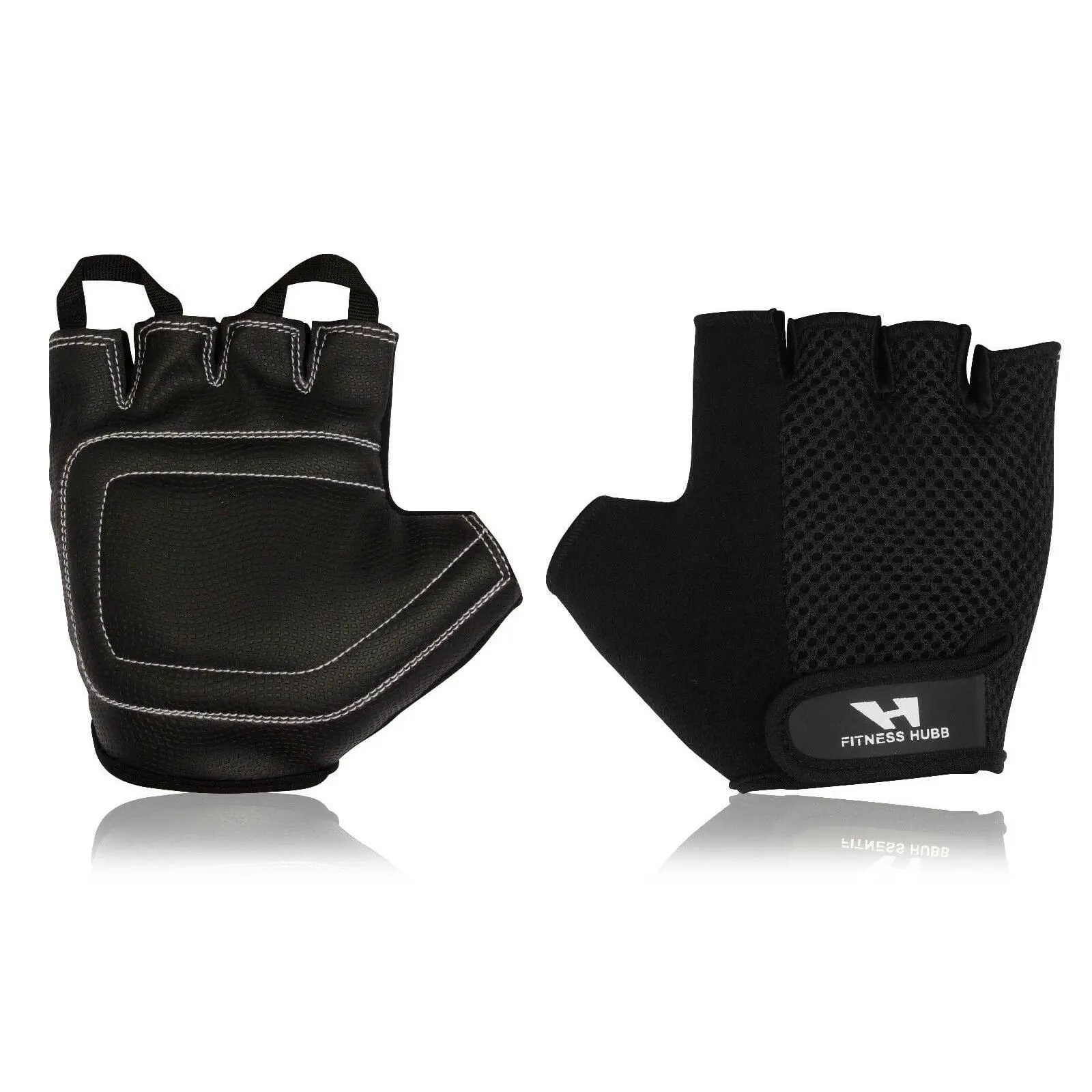 Half Finger Gloves Weight Lifting, Training Crossfit Exercise Leather