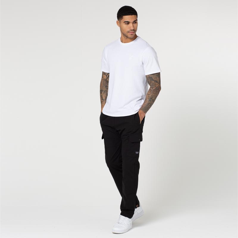 Ripstop Open Hem Cargo Pant | Black 2
