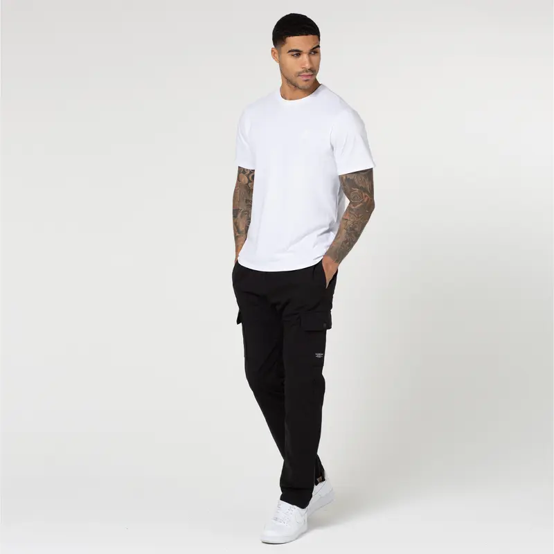 Ripstop Open Hem Cargo Pant | Black 2
