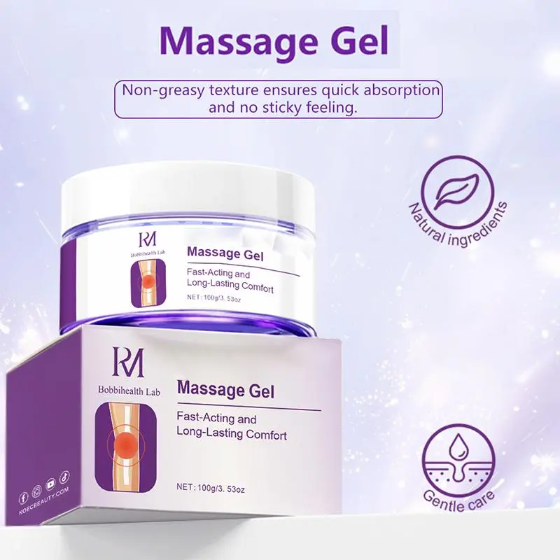 Body Massage Gel for Deep Moisturizing, Firming and Moisturizing - New and Old Packages Shipped Randomly - Moisturizer, Comfort