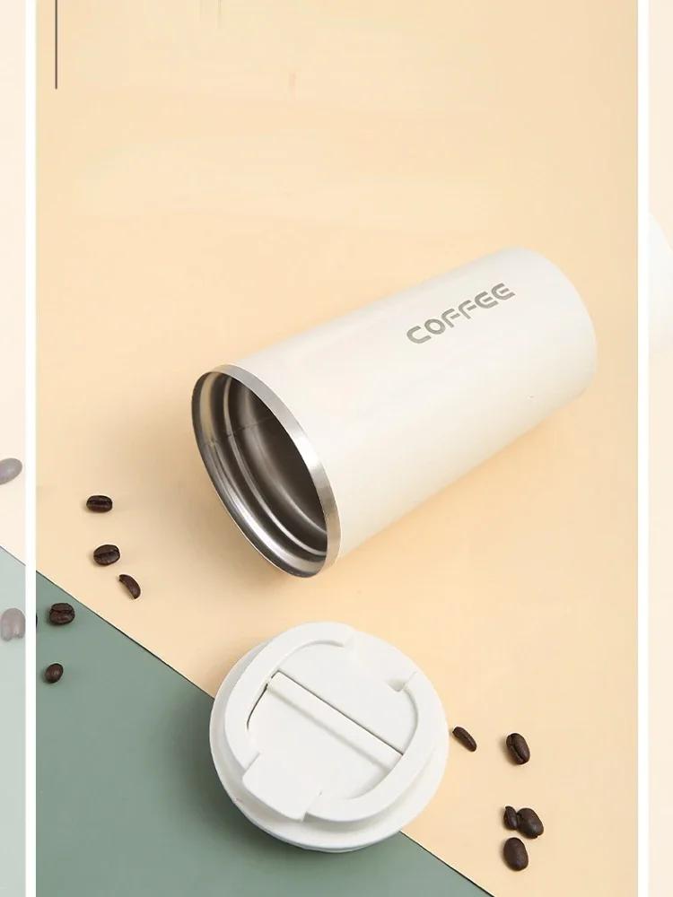 Product Introduction of 380/510ML Stainless Steel Thermal Mug Thermo for Coffee Water Bottle Leakproof Travel Drinkware Travel Thermal Mug 9