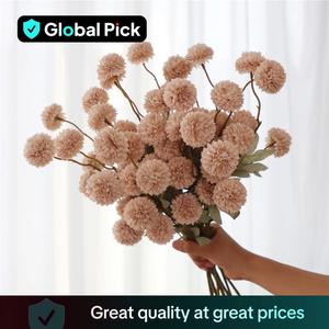 Artificial Flower without Vase, 12pcs Faux Flower Bouquet, Decorative Flower for Home Party Wedding, Home Decor Supplies, Artificial Flowers Bouquet, Artificial Flower Decoration