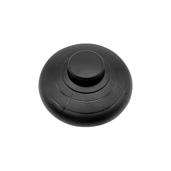 CORTHULin Round Foot Switch Lamp Foot Push Switch Standard Lamp Round In-Line Foot Press Switch Use for Floor Lamp Standing Lamp Table Lights