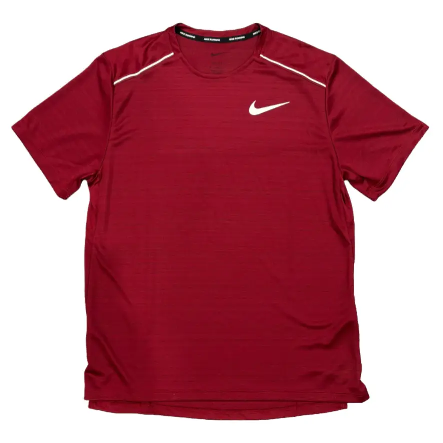 NIKE MILER 1.0 T-SHIRT 'TEAM RED’