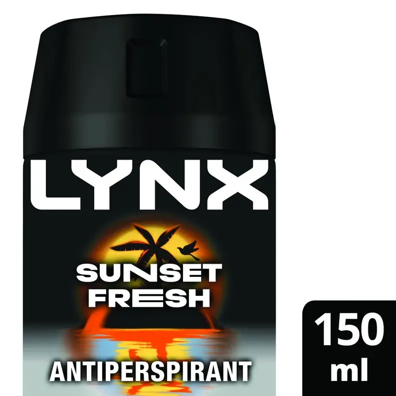 Lynx Sunset Fresh 72h Mango & Mandarin Anti-Perspirant Deodorant Spray 150ml 1