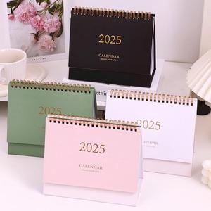 2025 Calendar Book, 1 Count Message Record Calendar, Desktop Calendar, Desk Calendar for Home Office, Office Stationery & Supplies, Secretsantagift