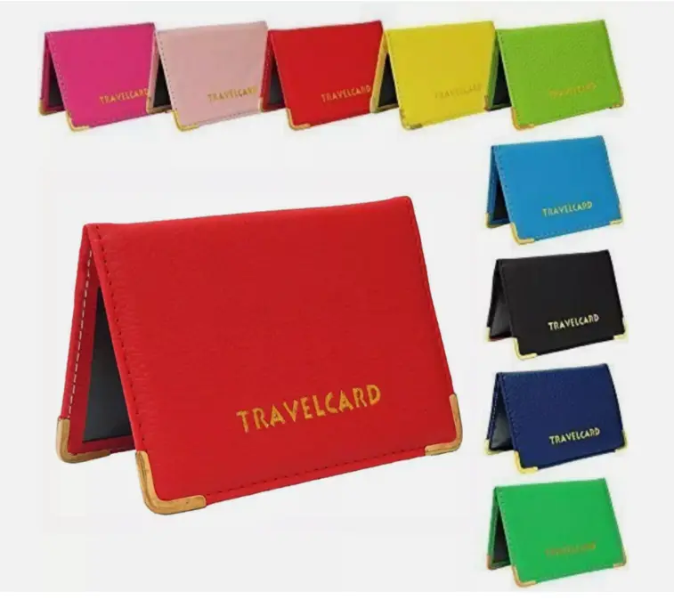 New PU Leather Travel Bus Rail Pass Card Holder Oyster Cover Case Holder WalletHISTORY 6
