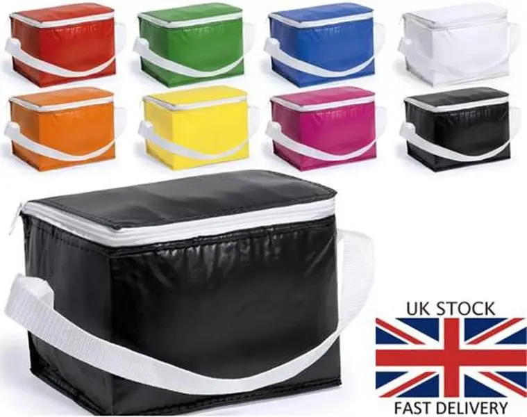 4 Litre Foldable Cooler Bag Insulated Beach Bag For Food Drinks Lunch Picnic BBQ