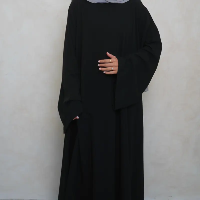 Mary’s Closed Abaya Black 1