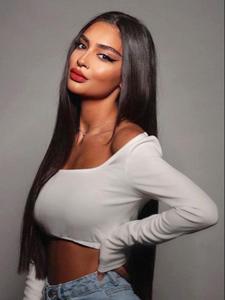 Glueless Skin Lace Front Silky Straight Wig, Remy Human Hair Wig, Put On& Go 13x4 Lace Closure Wigs, Natural Black Color Preplucked Lace Front Wigs for Women & Girls, Daily Party