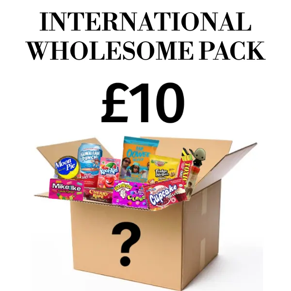 £10 Wholesome Pack (Drink,Crisps, Candy, Chocolate, and Biscuits Included) 0