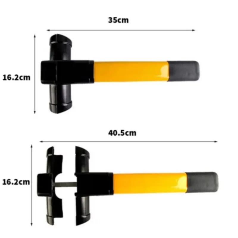 Heavy Duty Steering Wheel Lock Anti Theft Rotary Security Safe Van Car Universal 4