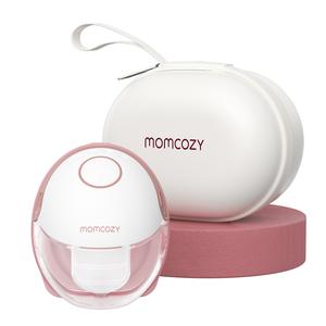 Momcozy Breast Pump Hands Free Mobile Style | M6, Wearable Breastfeeding Pump Ideal Rhythm for More Milk, DoubleFit Flange More Fit & Discreet with 3 Modes & 9 Levels, 24mm