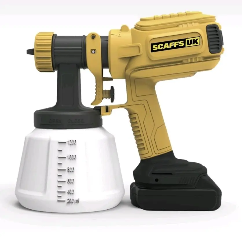 Scaffolding paint sprayer